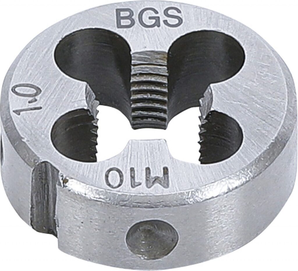 Filiera M10 x 1, 0 x 25 mm, BGS 1900-M10X1.0-S - Reparatie filete