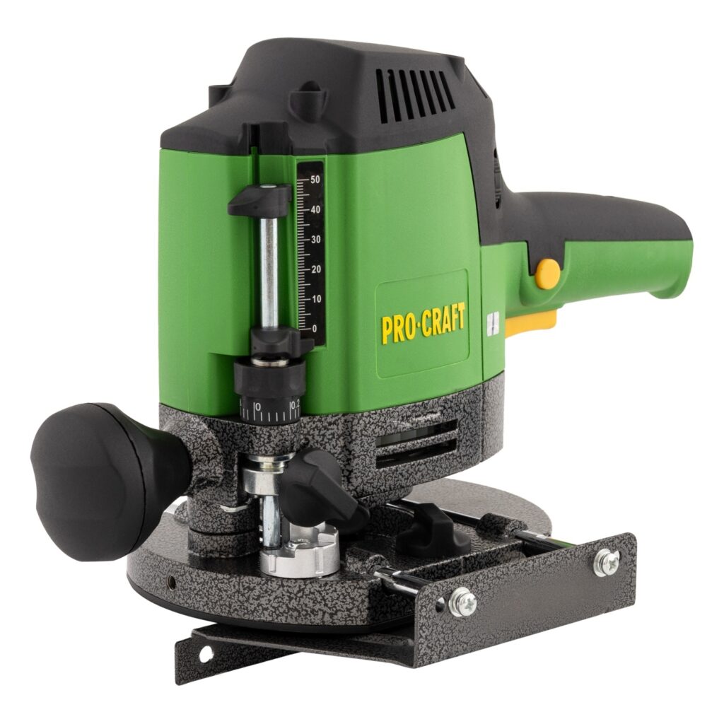 Freza lemn PROCRAFT POB1200H, 1200 W, 16, 000-30, 000 RPM - Slefuitoare si Rindele
