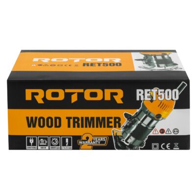 Freza lemn ROTOR RET500, 500 W, 28000 rpm - In lucru