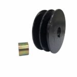 Fulie curea 19mm motocultor - In lucru