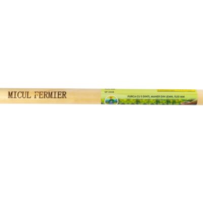 Furca cu 5 dinti, maner lemn, 1520mm - In lucru