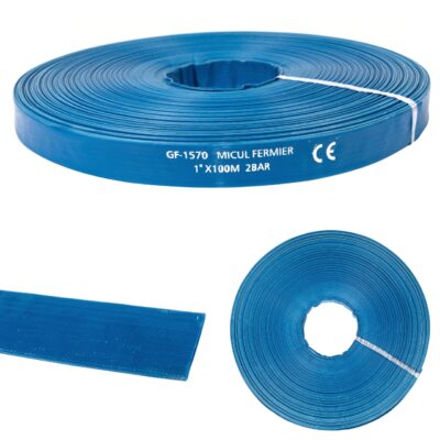 Furtun apa refulare Flat PVC 1'' 100m - SimpleTools