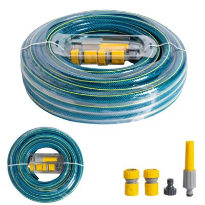 Furtun BLUEBOS PLUS 3/4" 20m cu set duze - SimpleTools