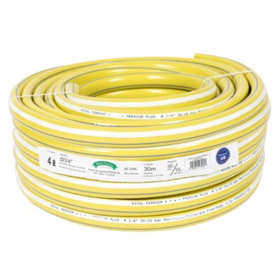 Furtun de gradina PREMIUM 3/4'' 30m 4 straturi - In lucru