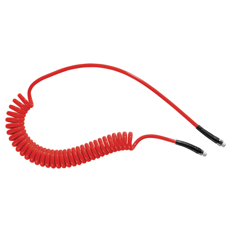 Furtun spiralat, rosu, Prevost – SimpleTools Furtun spiralat, rosu, Prevost - SimpleTools