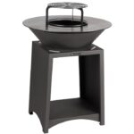 Gratar Metalic cu Plita Rotunda 750mm - Gratare