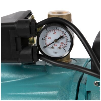 Hidrofor Detoolz 0.75 kW, debit 3300l/h, inaltime de pompare 45m, carcasa pompa fonta, volum butelie 24 litri - Hidrofoare