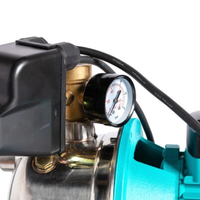 Hidrofor Detoolz 0.75 kW, debit 3300l/h, inaltime de pompare 45m, carcasa pompa inox, volum butelie 50 litri - Hidrofoare