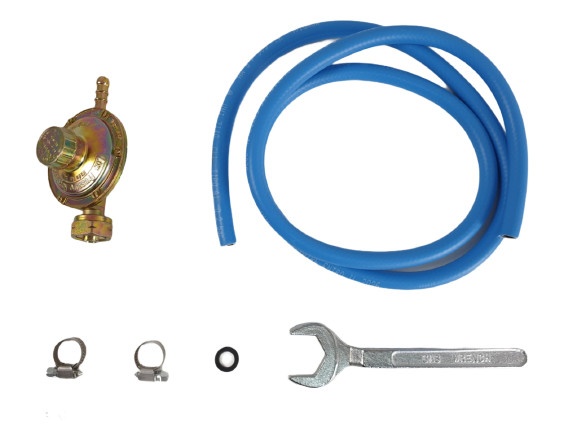 Kit furtun GPL 1.5m Ceas butelie - Accesorii aragaze