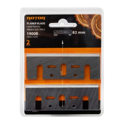 Lama pentru rindea electrica 82 mm, set 2 bucati ROTOR - In lucru