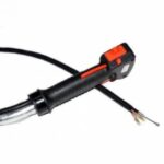Maner acceleratie Micul Fermier, pentru motocoasa, model mic - In lucru