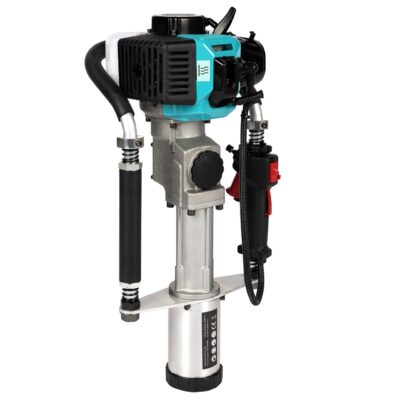 Masina batut stalpi, Detoolz, capacitate cilindrica 44CC, putere 1.34CP, motor benzina 2 timpi, energie maxima de impact 45J, frecventa maxima impact 2000 BPM - Accesorii diverse