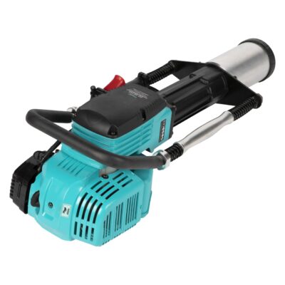 Masina batut stalpi, Detoolz, capacitate cilindrica 52CC, putere 2CP, motor benzina 2 timpi, energie maxima de impact 55J, frecventa maxima impact 1350 BPM - SimpleTools
