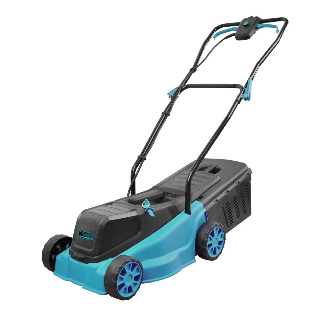 Masina de tuns gazon Detoolz, 18V, latime de taiere 32cm, colector 20L - Masini tuns iarba