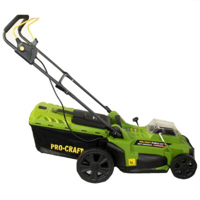 Masina de tuns iarba pe 2 acumulatori PLM22 PROCRAFT - In lucru