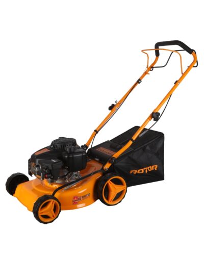 Mașină de tuns iarba pe benzină ROTOR RMT-2, 40L, 4T, 2,5 CP - In lucru