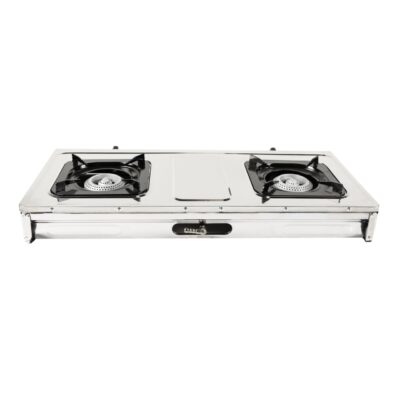 Mini aragaz portabil, Detoolz, 5.6kW, 2 ochiuri, Piezo - SimpleTools