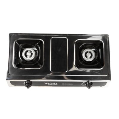 Mini aragaz portabil, Detoolz, 5.6kW, 2 ochiuri, Piezo - SimpleTools