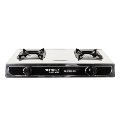Mini aragaz portabil, Detoolz, 5.6kW, 2 ochiuri, Piezo - SimpleTools