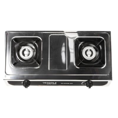 Mini aragaz portabil, Detoolz, 5.6kW, 2 ochiuri, Piezo - SimpleTools