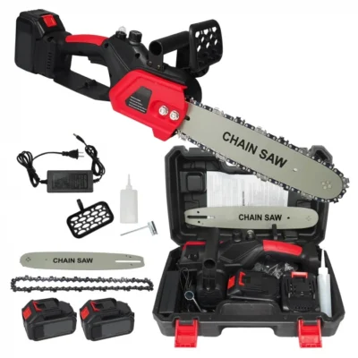 Drujba Lider cu 2 acumulatori 48 V , lama 30 cm ,trusa transport - SimpleTools