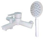 MIXXUS DAX-009 WHITE EURO baterie baie din otel inoxidabil - In lucru