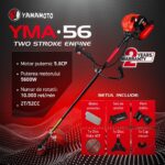 Motocoasa benzina Yamamoto YMA.56, 2T, 5.8 CP, 10000 rpm - Motocositoare si Motounelte
