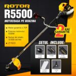 Motocoasa pe benzina R5500 ROTOR 4.7 CP , 5500 Watti - In lucru