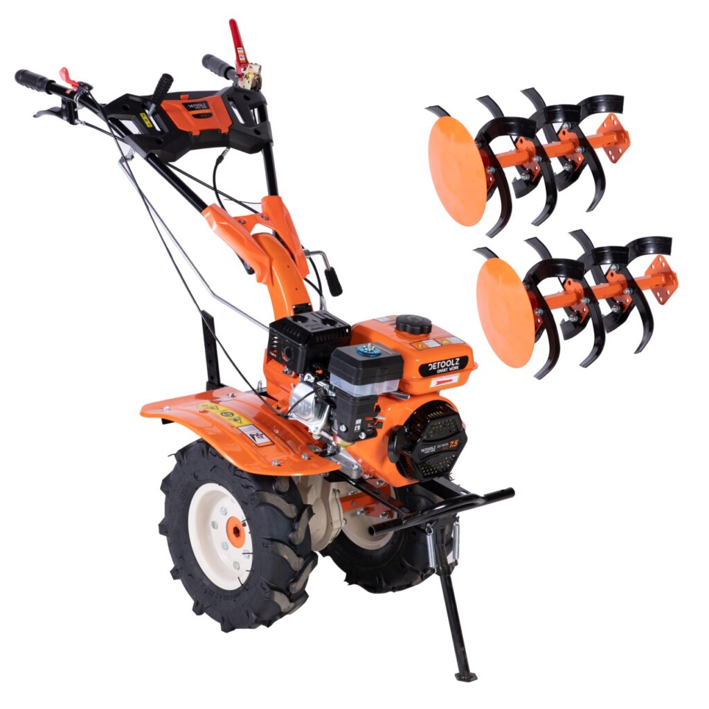Motocultor 7.5CP, 212CC, 4T, viteze: 2 inainte + 1 inapoi - Motocositoare si Motounelte