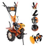 Motocultor Detoolz 8.5cp 212cc, benzina 4T, 3 viteze, pornire manuala, cu roti - Motocultoare si Cultivatoare