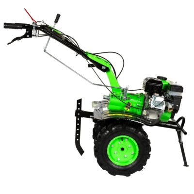 Motocultor Micul Fermier, 8.5CP, 212cc, motor pe benzina 4 timpi, 3 trepte de viteza, pornire manuala, cu roti - SimpleTools