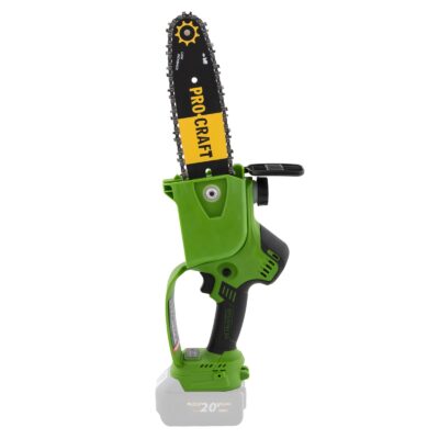 Motofierastrau cu acumulator Procraft PKA20, Li-ion, 20 V, 4.0 Ah, 4600 rotatii, Brushless, Lama 24 cm - In lucru