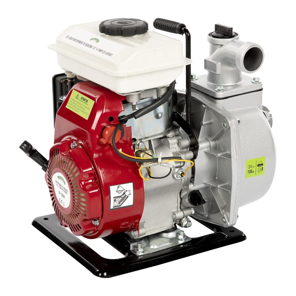 Motopompa Micul Fermier 3.5cp 118cc, benzina 4t, racord 1.5", debit 18000l/h - Motopompe