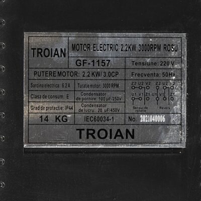 Motor electric Micul Fermier 2.2KW, 3000 rpm, carcasa fonta - Motoare