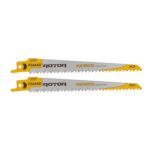 Panza fierastrau sabie pentru Lemn 152x19x1,27 mm Set 2 buc ROTOR RS644D - In lucru