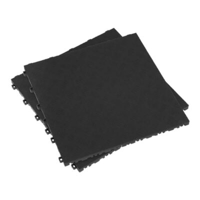 Pardoseli cu prindere “click”, negru, SEALEY