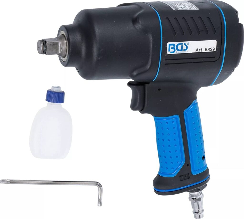 Pistol de impact pneumatic 1200 Nm, antrenare 1/2", BGS 6829 - Pistoale de impact si clicheti