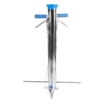 Plantator inox cu 2 manere si pedala - In lucru
