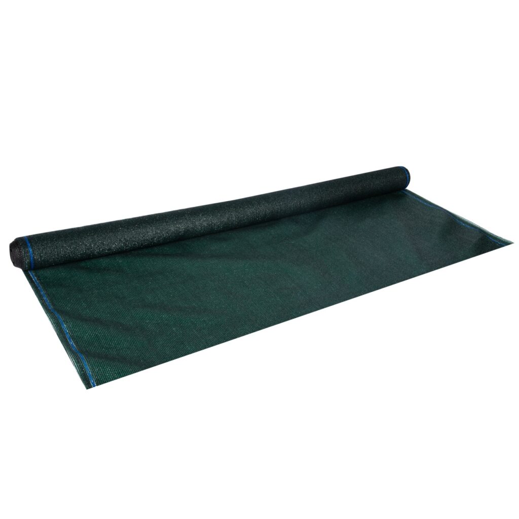Plasa de umbrire Micul Fermier, 2x20m, 120g/mp, grad de umbrire 90%, material HDPE, protectie UV - Plasa umbrire