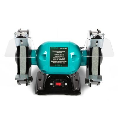 Polizor de banc Detoolz, putere 350W, diametru disc 200mm - SimpleTools
