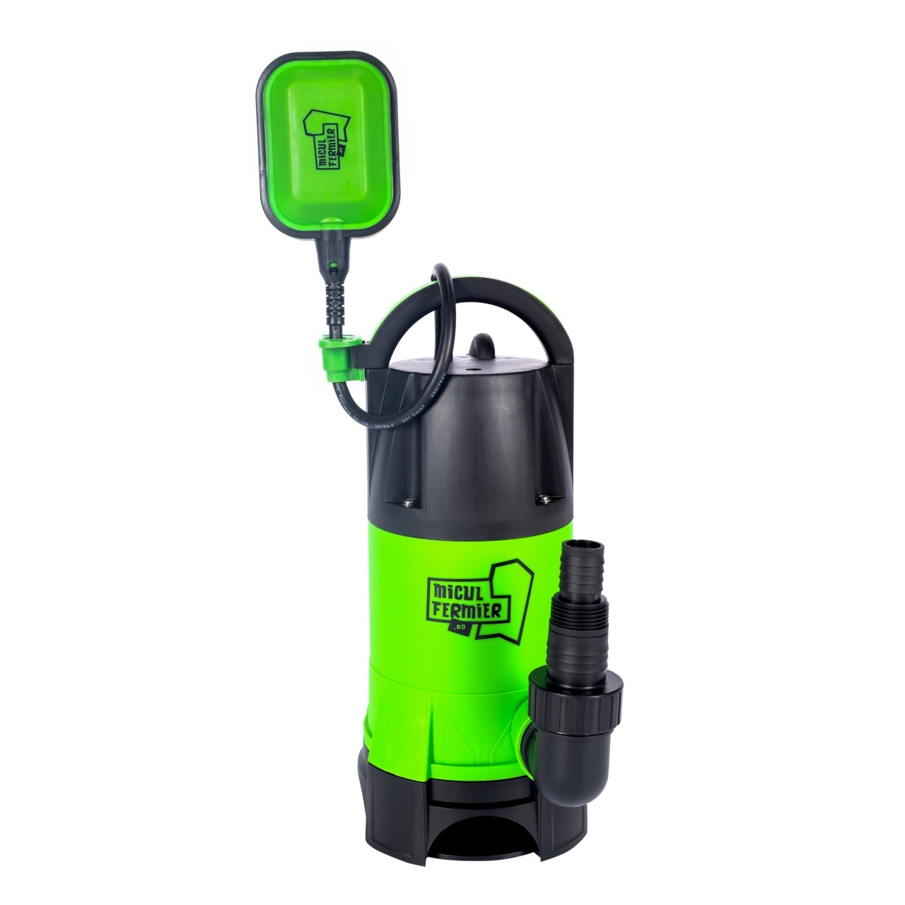 Pompa apa murdara Micul Fermier, 1.1 kW, debit maxim 18500 l/h, inaltime maxima de pompare 9.5 m, cu plutitor – SimpleTools Pompa apa murdara Micul Fermier, 1.1 kW, debit maxim 18500 l/h, inaltime maxima de pompare 9.5 m, cu plutitor - SimpleTools