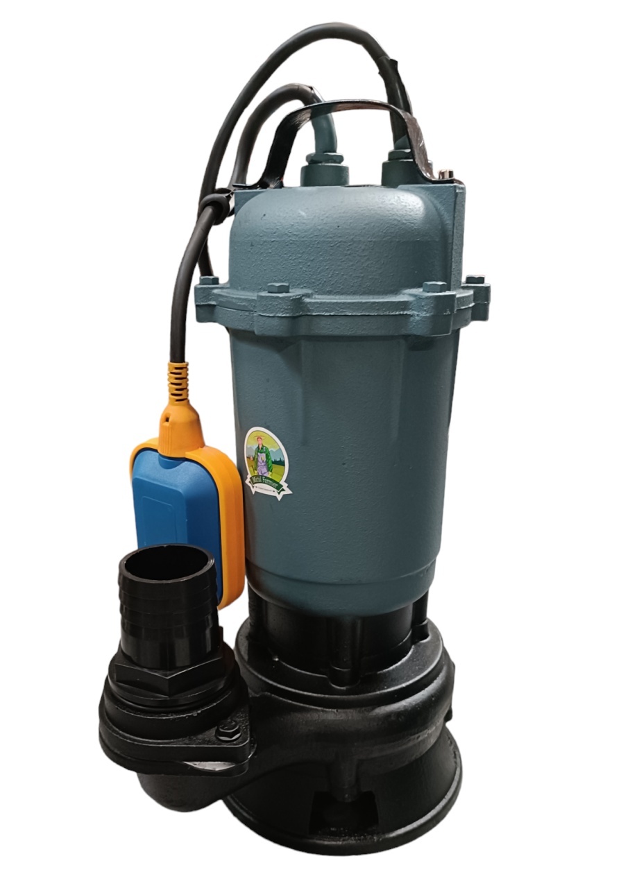 Pompa apa murdara Micul Fermier, 1.5 kW, cu tocator, debit maxim 12000 l/h, inaltime maxima de pompare 9m, cu plutitor – Pompe apa Pompa apa murdara Micul Fermier, 1.5 kW, cu tocator, debit maxim 12000 l/h, inaltime maxima de pompare 9m, cu plutitor - Pompe apa