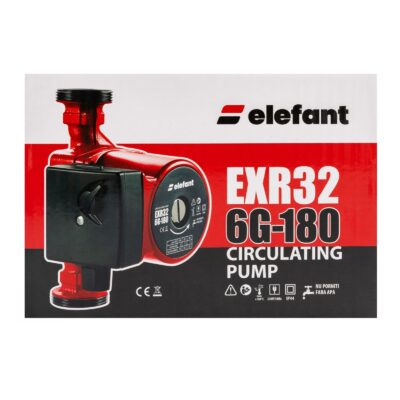 Pompa de recirculare Elefant EXR32 6G-180, 100W - In lucru