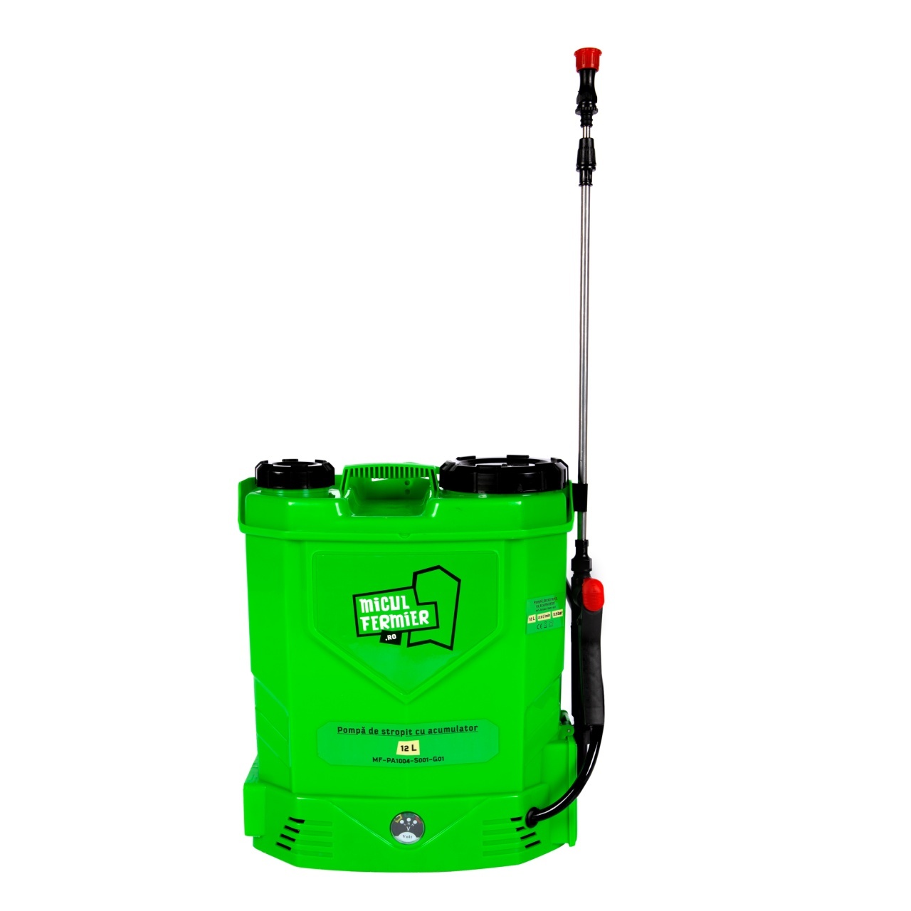 Pompa de stropit cu acumulator, Micul Fermier 12L – SimpleTools Pompa de stropit cu acumulator, Micul Fermier 12L - SimpleTools