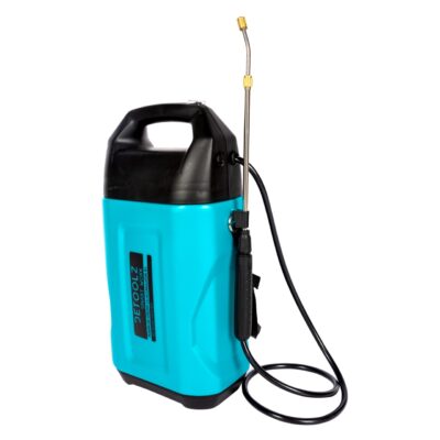 Pompa de stropit Detoolz, capacitate 8l, cu acumulator Li-Ion - In lucru