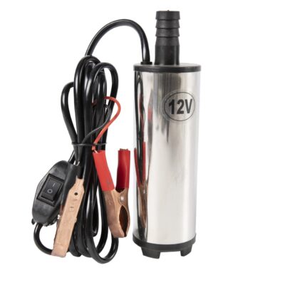 Pompa submersibila de transfer Micul Fermier, tensiune 12V, debit maxim 1980 l/h, inaltime maxima de pompare 6m