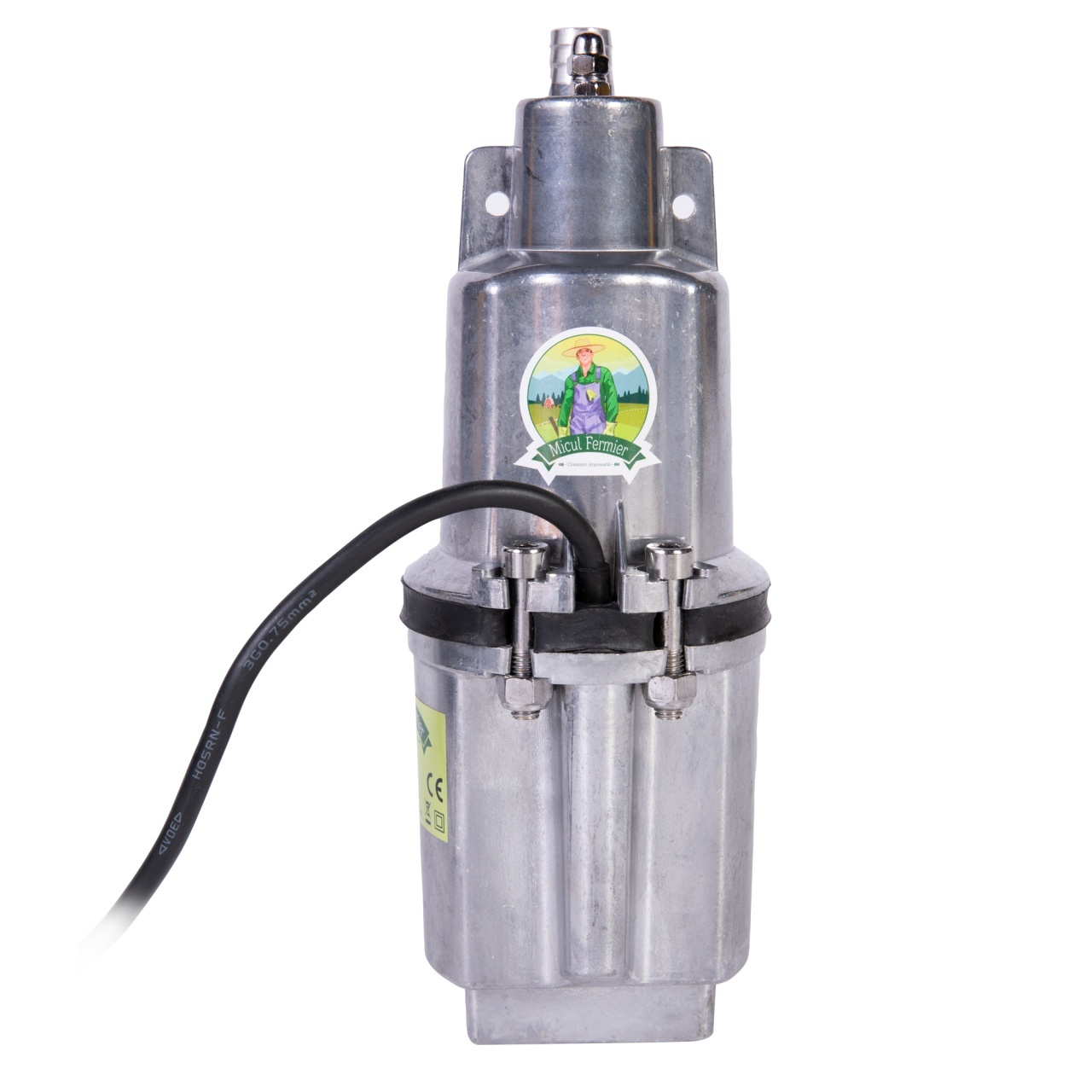 Pompa submersibila Micul Fermier, 0.55 kW, debit maxim 2000 l/h, inaltime maxima de pompare 70 m, pe vibratii – Pompe apa Pompa submersibila Micul Fermier, 0.55 kW, debit maxim 2000 l/h, inaltime maxima de pompare 70 m, pe vibratii - Pompe apa