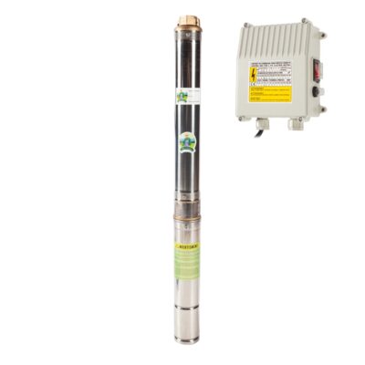 Pompa submersibila Micul Fermier, 0.75 kW, debit maxim 3000 l/h, inaltime maxima de pompare 40m, 8 turbine - Pompe apa