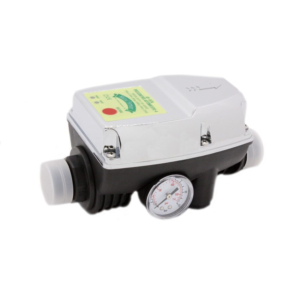 Prescontrol automat Micul Fermier racord 1" presiune maxima 10bar, cu manometru - Piese de schimb