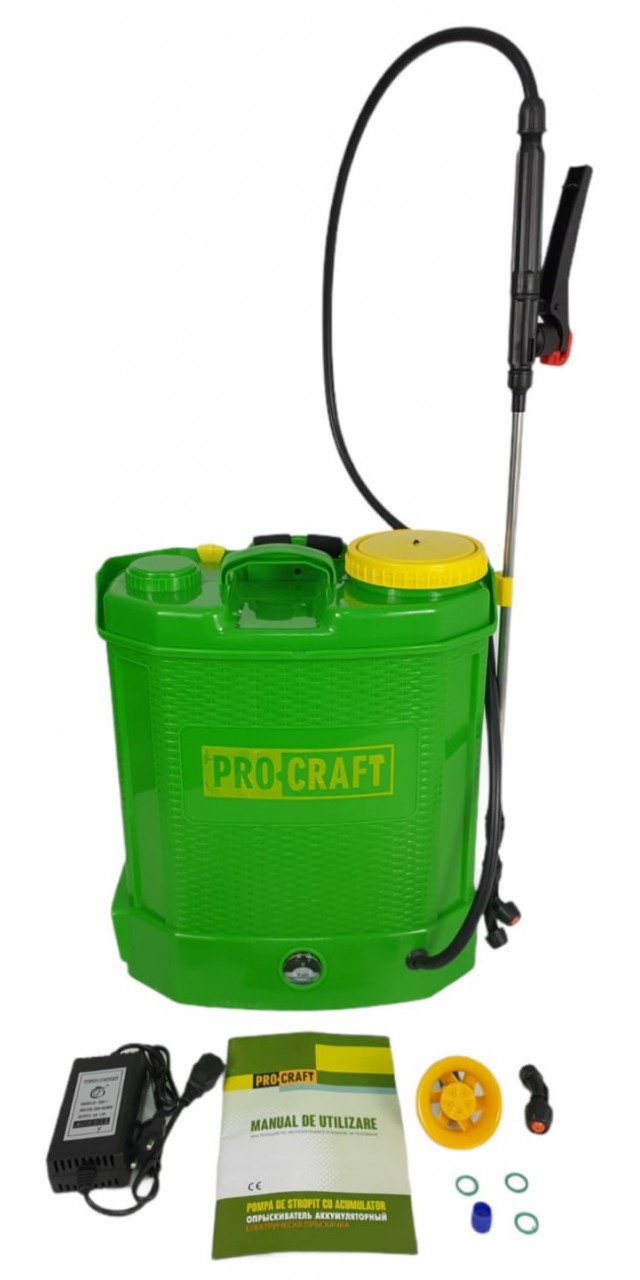 PROCRAFT AS12L, Pompa de stropit cu acumulator - Pompe de stropit si Vermorele
